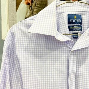 Men’s Stafford Plaid Button Down